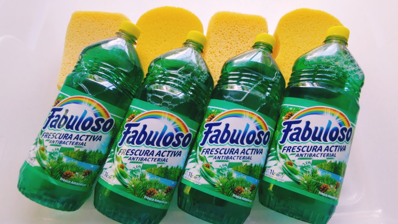 PINE SCENTED FABULOSO🌲Sponge Squeezing ASMR