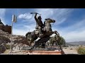 El Cerro de la Bufa, el Santuario de la Virgen del Patrocinio y el Teleférico. Zacatecas