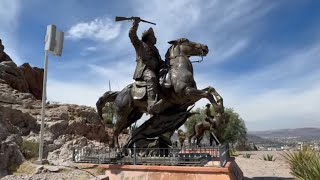 El Cerro de la Bufa, el Santuario de la Virgen del Patrocinio y el Teleférico. Zacatecas