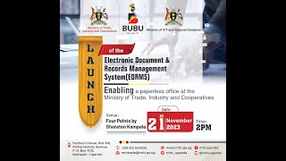 Launch of Electronic Document and Records Management System