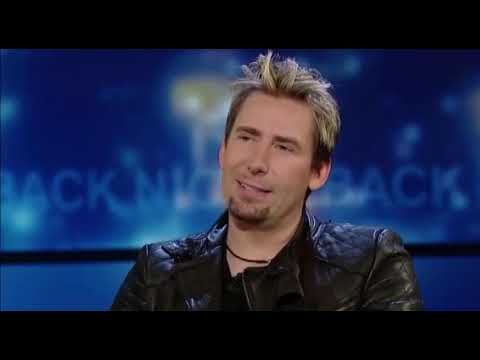 Chad Kroeger talks about his hair {not recent interview}