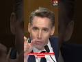 HEATED SENATE HEARING, SENATOR JOSH HAWLEY GOES OFF ON NOMINEE