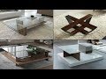 Wooden Centre Table Designs With Glass Top 2018