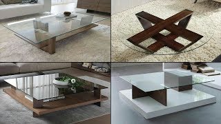 Wooden Centre Table Designs With Glass, Wooden Centre Table Design With Glass Top