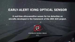 Early-alert icing optical sensor