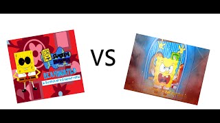 spongebob theme song remake halloween new vs old