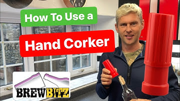 How To Put a Cork Into a Wine Bottle with a Hand Corker