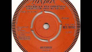 Carl Perkins - Matchbox (1957) chords