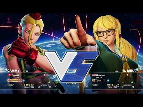 Ranked Forest613's Cammy STREET FIGHTER V_20171008080625