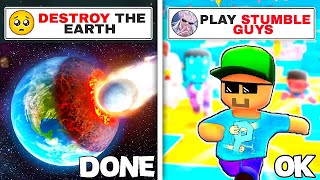 I Played Your Favourite Games From Playstore...