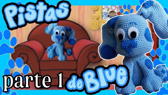 Azul Babão de crochê passo a passo #roblox #croche # croche