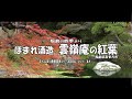 福島の四季より　Ｖｅｒ. 4Ｋ ～ 会津ほまれ酒造 雲嶺庵の紅葉 ～