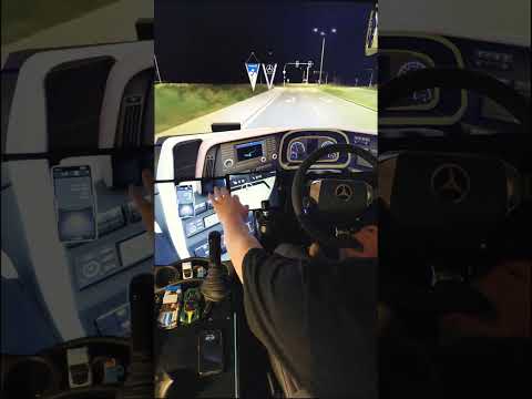 តោះលេងហ្គេមដឹកទំនិញ  Mercedes benz part2  #eurotrucksimulator2 #build #simulator #truck #game #car
