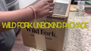 Wild Fork foods unboxing package | Dallas | Frisco | Fish | snapper fish delivered to home