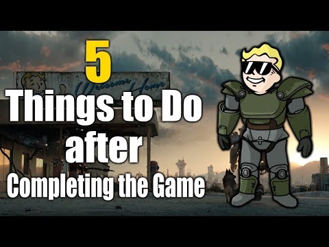 Fallout 4 - 5 THINGS TO DO after Completing the Game!