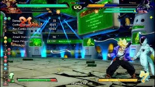 DRAGON BALL FighterZ Optimal Trunks corner combo