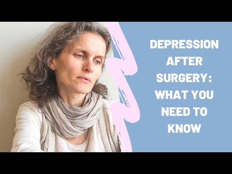 Depression after surgery What you need to know