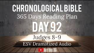 Day 92 - ESV Dramatized Audio - One Year Chronological Daily Bible Reading Plan - Apr 2