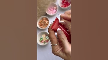 Lip balm keychains! #diy #crafts #diycrafts #diygift #cutecrafts #asmr #lipglosskeychain #shorts