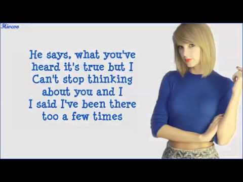 Taylor Swift Style Lyrics Video