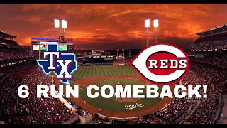 Cincinnati Reds vs Texas Rangers Highlights 4/25/23