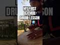 This was HARDER than I thought! 🤔#afrobeat #djembe #drums #learning  #fyp #ytshorts #shorts