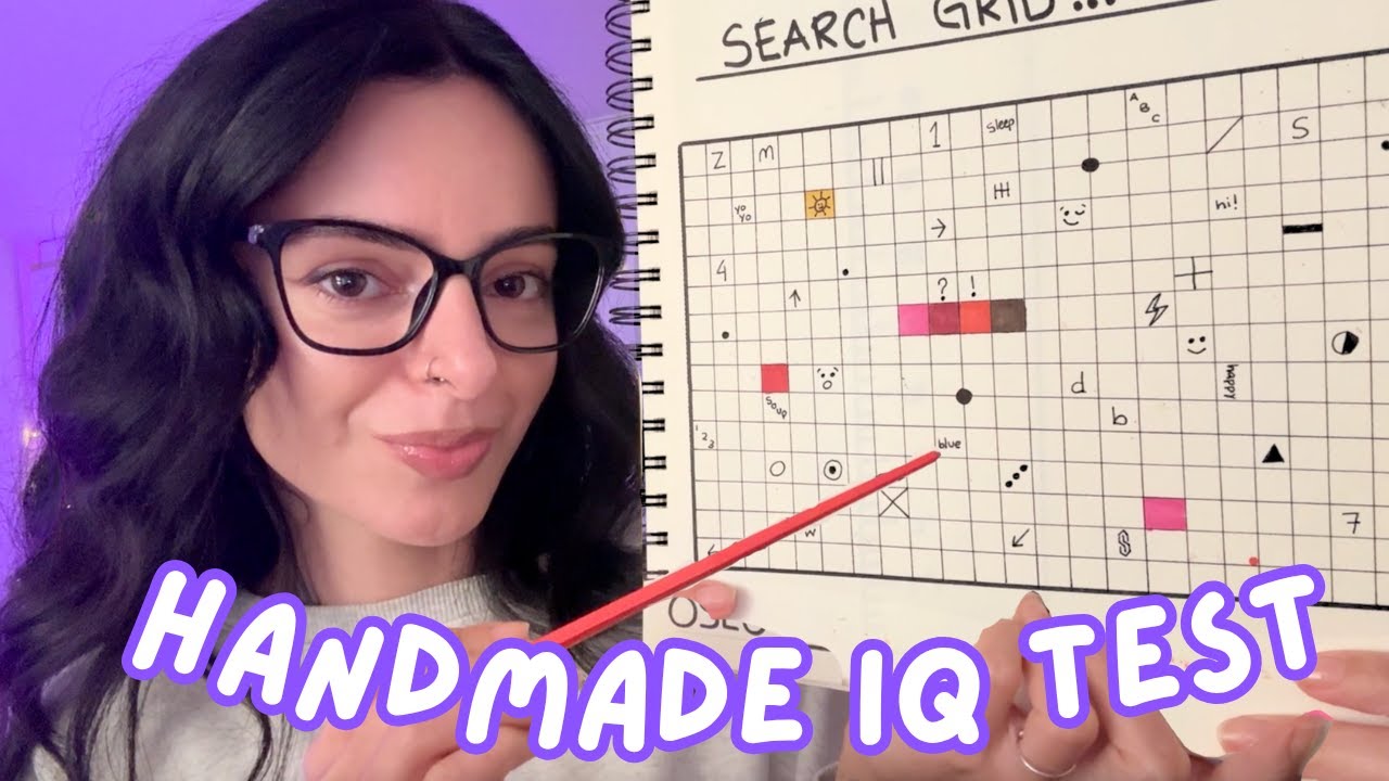 ASMR Giving You An IQ Test Can Pass 