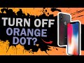 (QUICK GUIDE) TURN Off Orange Dot On IPHONE | HOW TO TURN OFF ORANGE DOT ON IPHONE