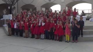 Horace Mann Elementary Winter Performance 2016 (First Performance) - TK & Kindergarten