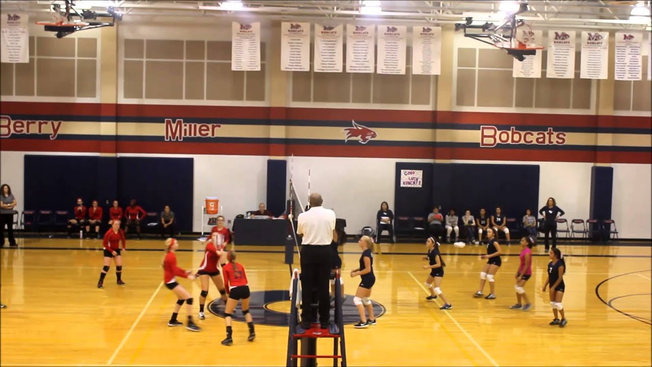 Volleyball Berry Miller vs. Deepwater 91814 YouTube
