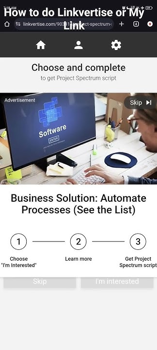 How to do Linkvertise or My Link - YouTube