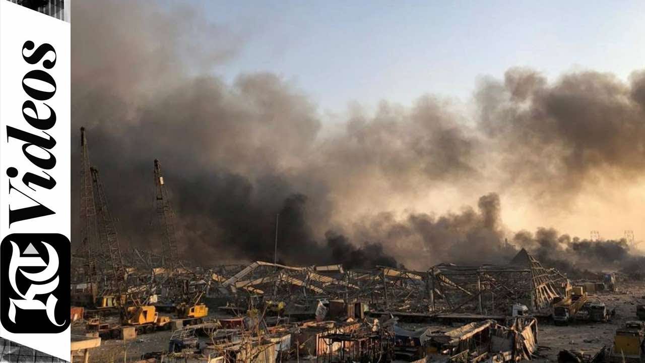 Aftermath of explosions in Beirut
