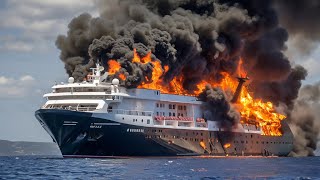 13 phút trước, tàu du lịch Nga chở Putin và 200 bộ trưởng đã được các lực lượng Ukraine làm dịu đi!
