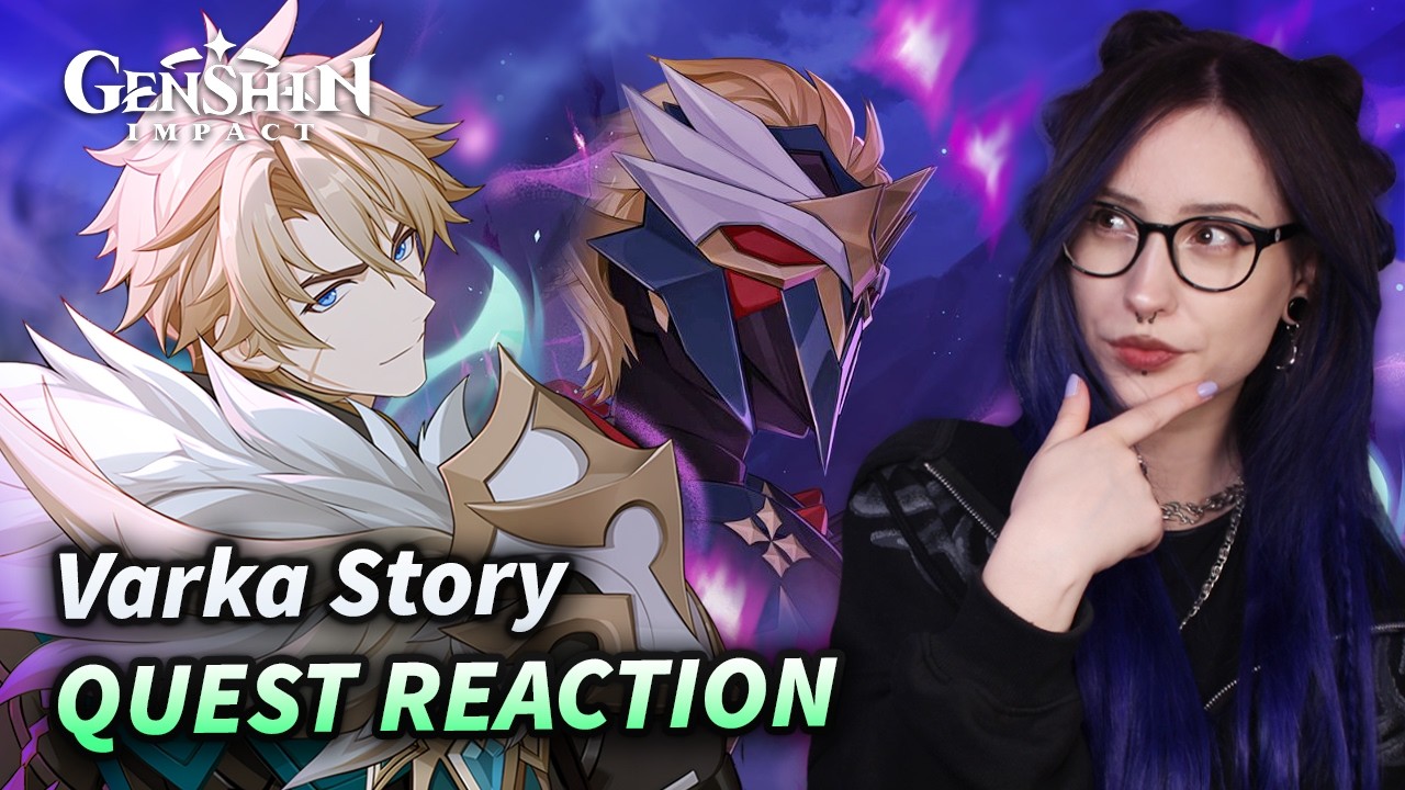 VARKA PULLS!! Varka Story Quest REACTION | Genshin Impact Luna 5
