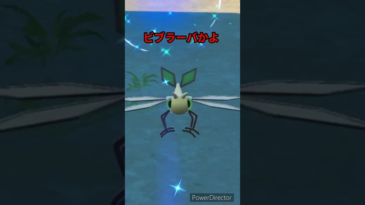 【ポケモンバイオレット】すでに持ってるビブラーバに興奮してしまったじゃんか　#ポケモンバイオレット #ゲームリハビリ #shorts