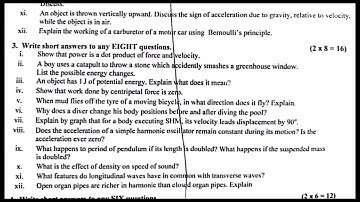 1st year physics 2023 group 1 paper Gujranwala board||11 class physics 2023 1st time paper