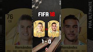 Lucas Hernandez Vs Theo Hernandez Fifa Evolution