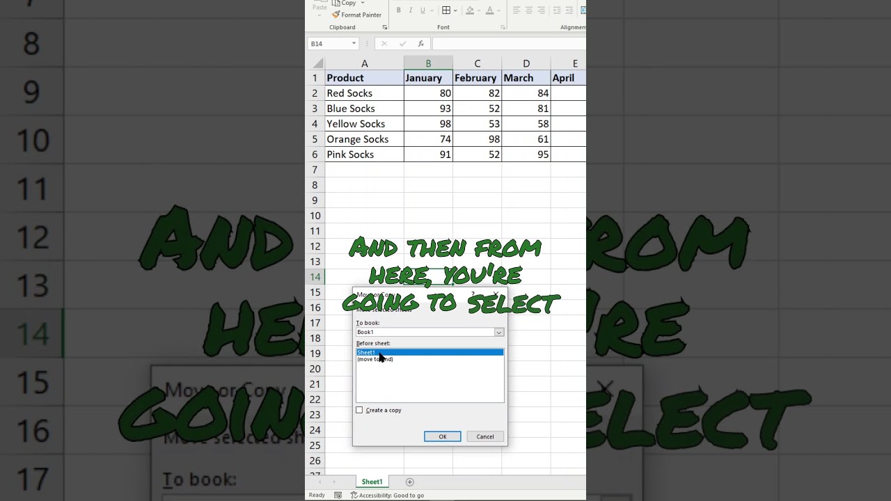 How To Copy A Sheet In Excel