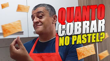 Quanto é o custo de um pastel?