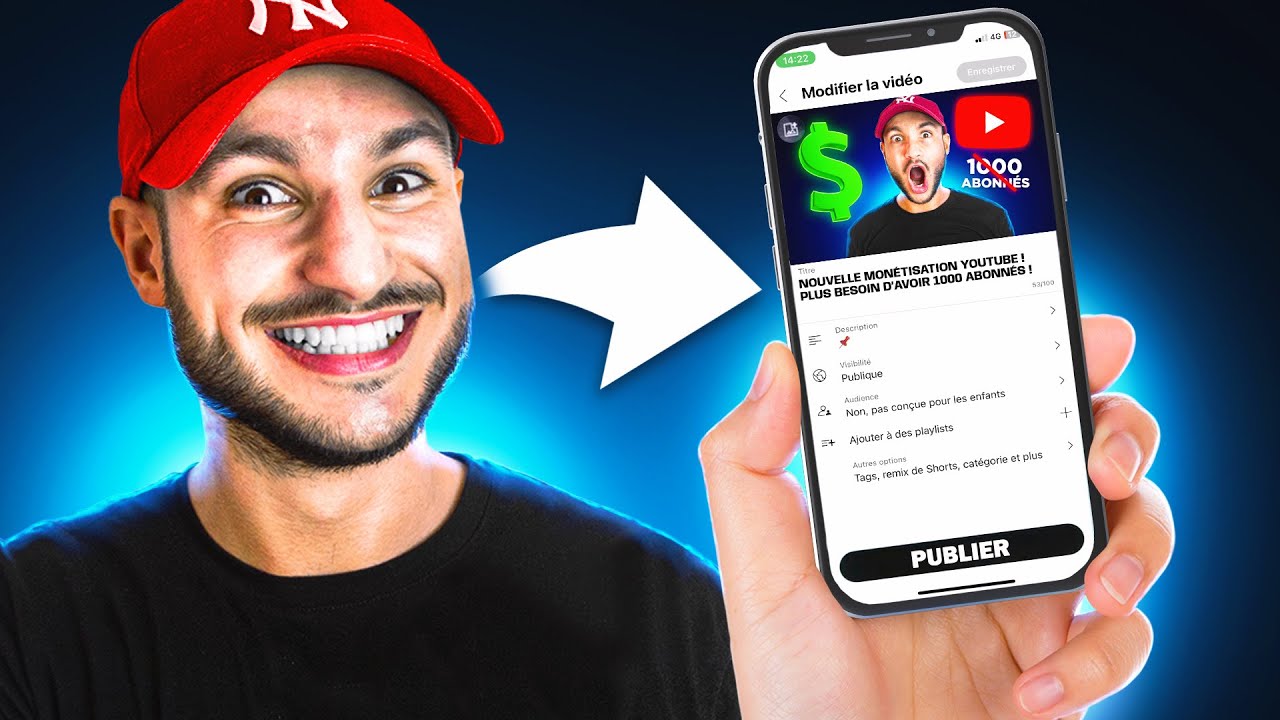 COMMENT PUBLIER UNE VIDÉO YOUTUBE SUR TÉLÉPHONE - YouTube