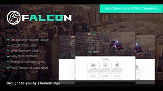 Falcon - Mobile App Landing page with Blog | Themeforest Website Templates and Themes screenshot 3