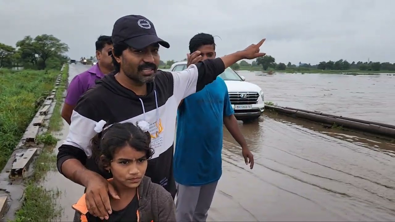 सायखेडा येथे आला महापूर 👌 मधुकर कुटे vlog