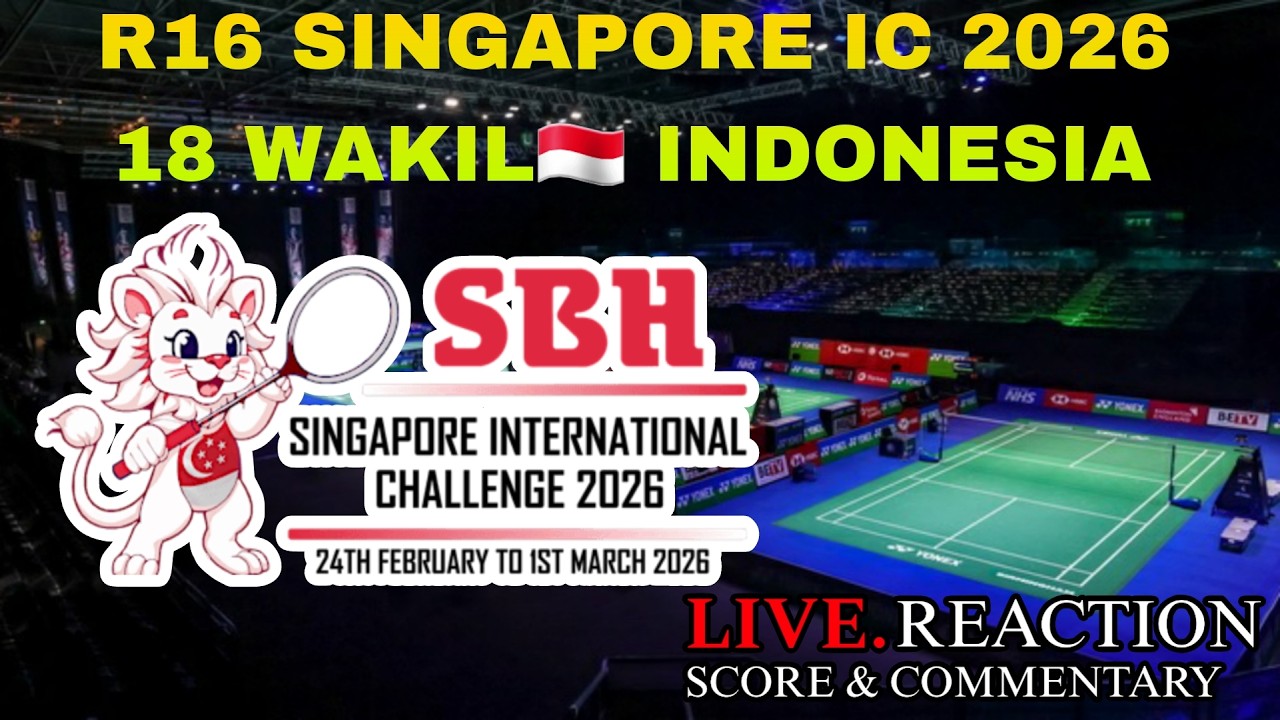 Internation R16 Live. Score🏸- Reactions & Commentary - R16 Singapore International ...