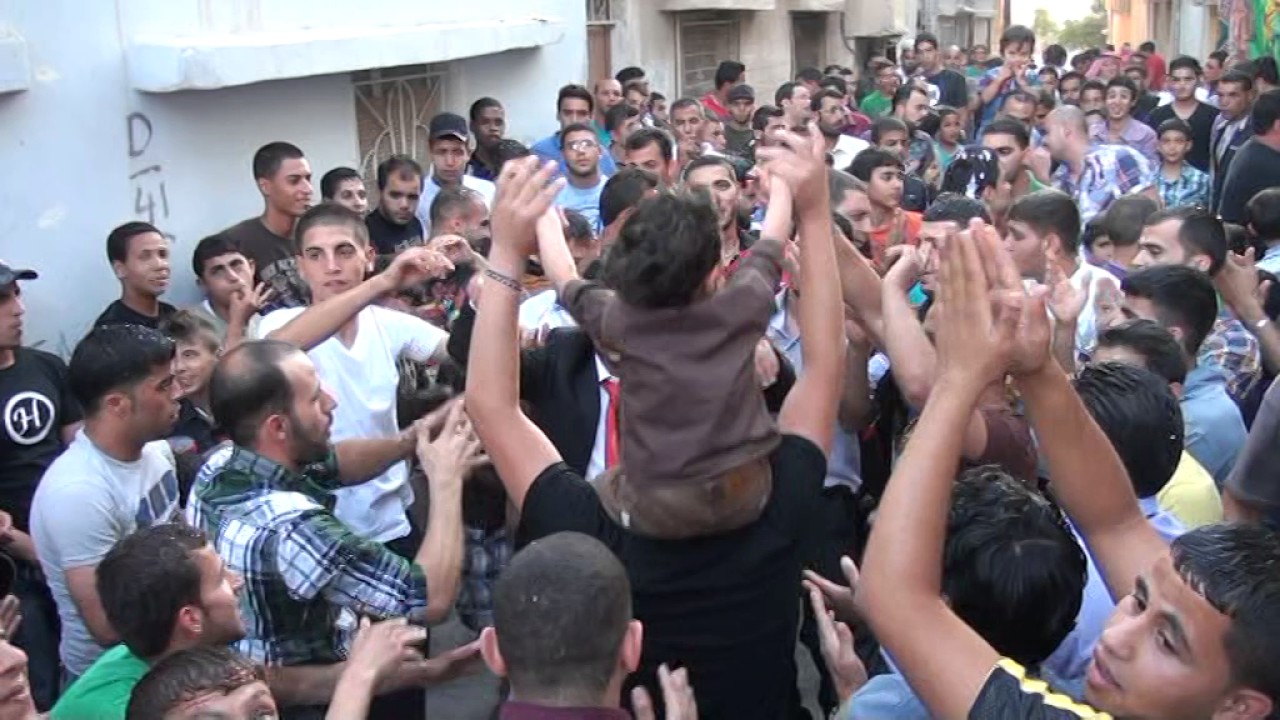 افراح الدوايمه _ زفة العريس محمد غازي الحجر _مخيم  شلنر