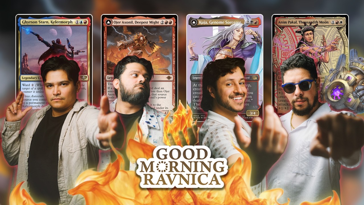 WHICH BURN DECK IS THE STRONGEST?! - Ghyrson vs Ojer Axonil vs Kuja vs Anim Pakal thumbnail