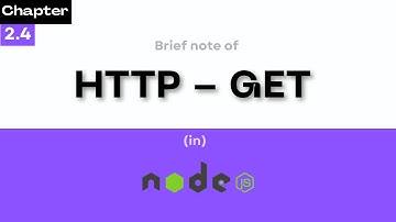 2.4 ~ HTTP GET request in Express JS!