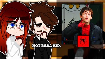 Spider-Man characters react to Peter Parker Part 1/? | Tom Holland | Gacha TikTok