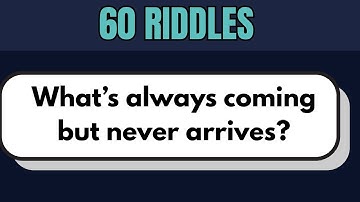 Can You Solve These 60 Riddles? | Ultimate Riddle Quiz Challenge