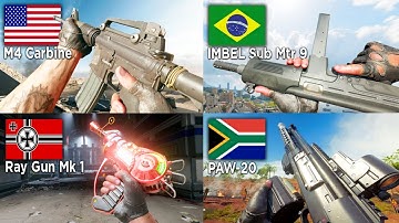 All Black Ops 6 Weapons Real Names, Origins, Inspect Animations (All Base + DLC Weapons & Zombies)