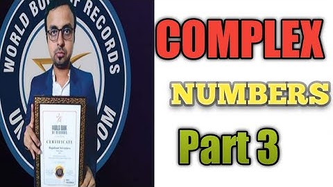 Complex Numbers- ( part 3 )  How to find the square root of a complex numbers,  by Mathematics guru